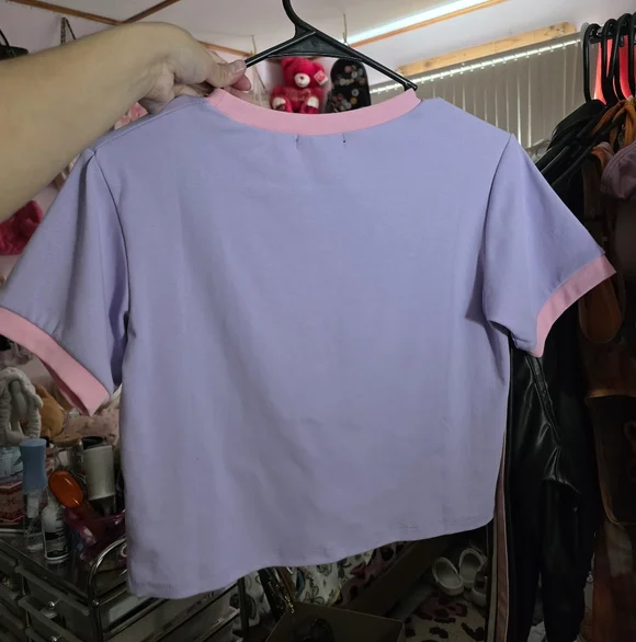 Dolls Kill Care Bears Lavender & Pink 'Friends Fur-ever' Kids Tee - Picture 2 of 3